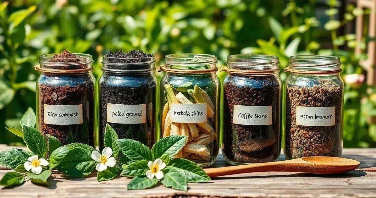 adubo orgânico caseiro