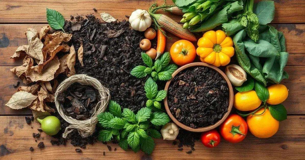 adubo orgânico para horta