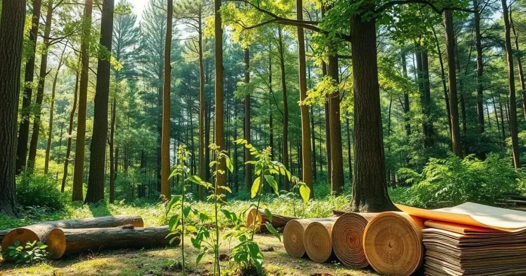 O Ciclo Do Papel E A Importância Do Manejo Florestal Sustentável arvores e a produção de papel