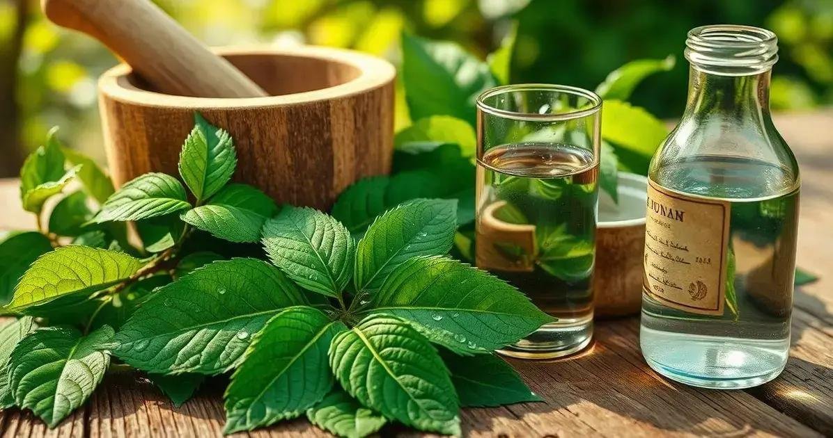 como fazer extrato de folhas de arvore