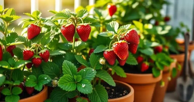 como plantar morango