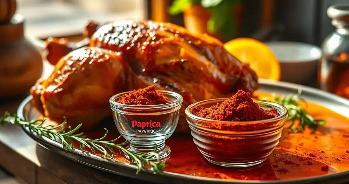 como usar páprica doce