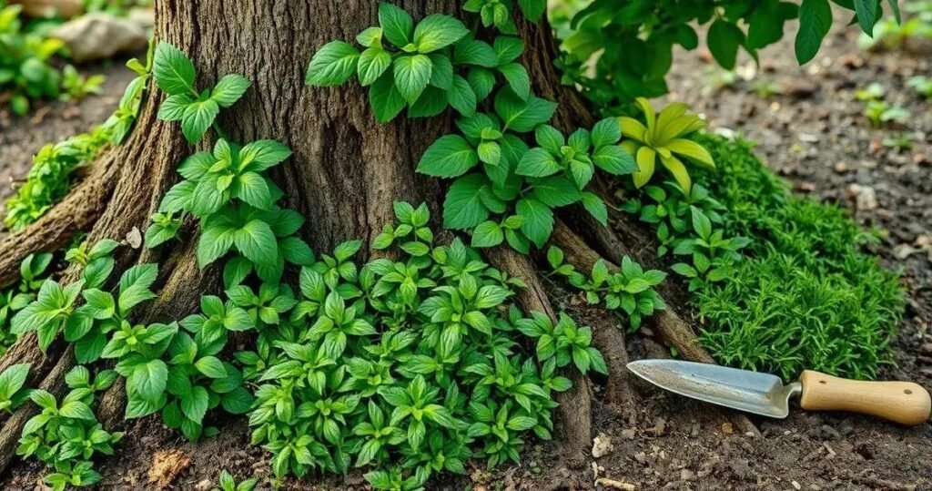 Controle De Ervas Daninhas Ao Redor De Árvores controle de ervas daninhas em arvores