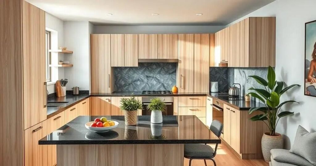 cozinha americana pequena