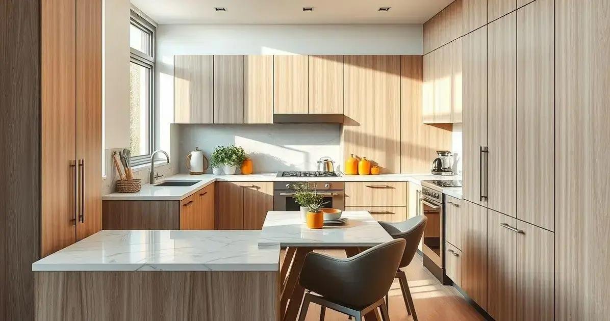 decoração de cozinha pequena