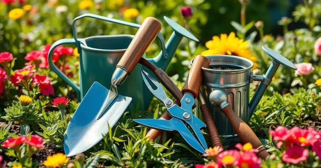 ferramentas para horta