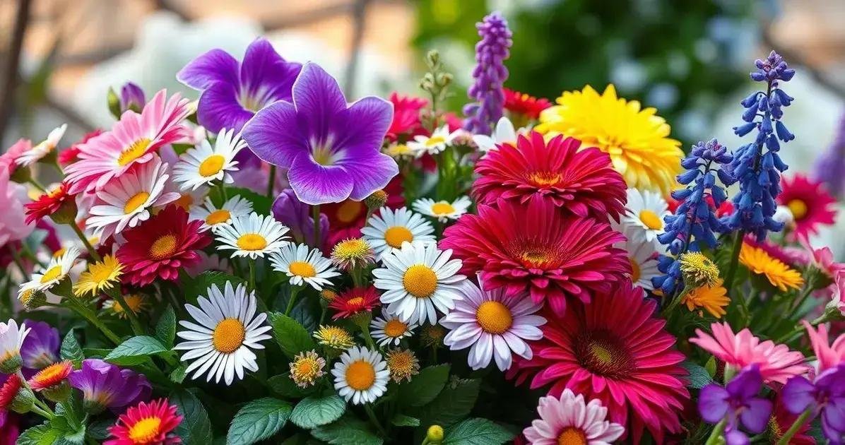 flores para jardim de inverno