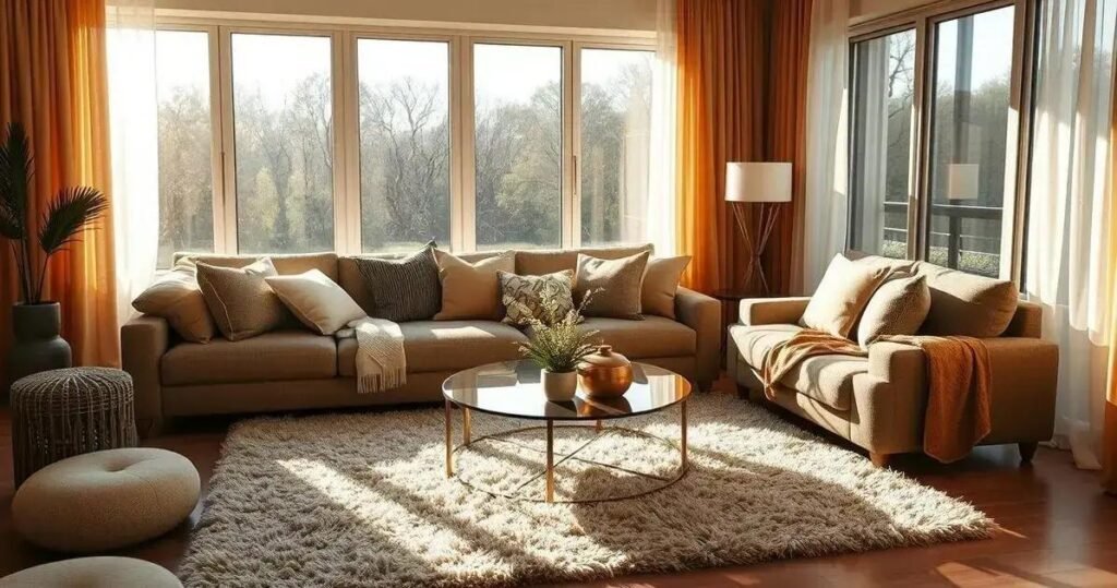 iluminação para sala de estar