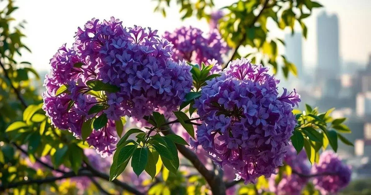 jacaranda e o aquecimento global
