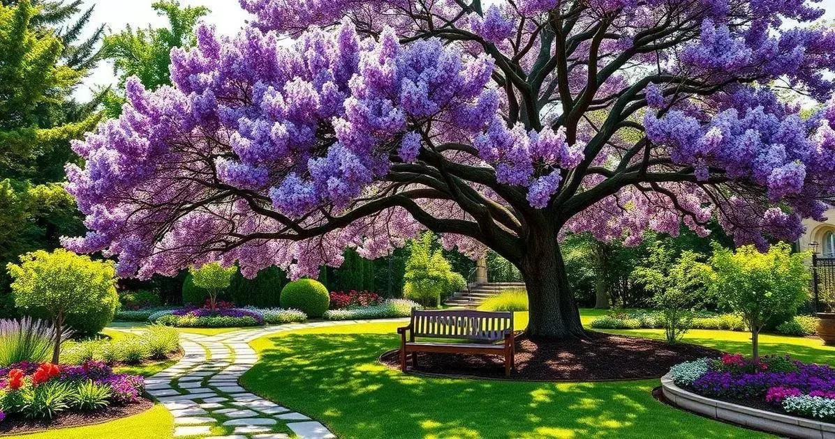 jacaranda no paisagismo
