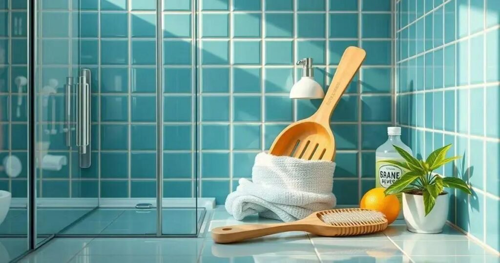 limpeza de box de banheiro