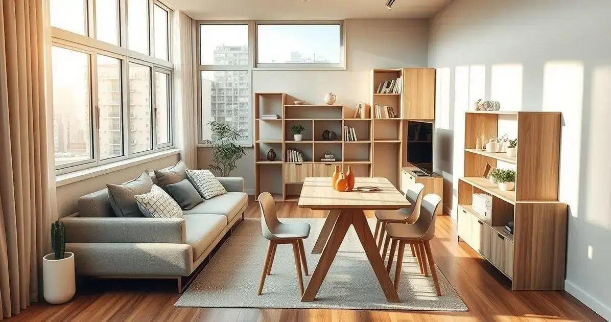 móveis para apartamento pequeno