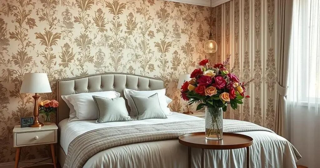 papel de parede para quarto de casal