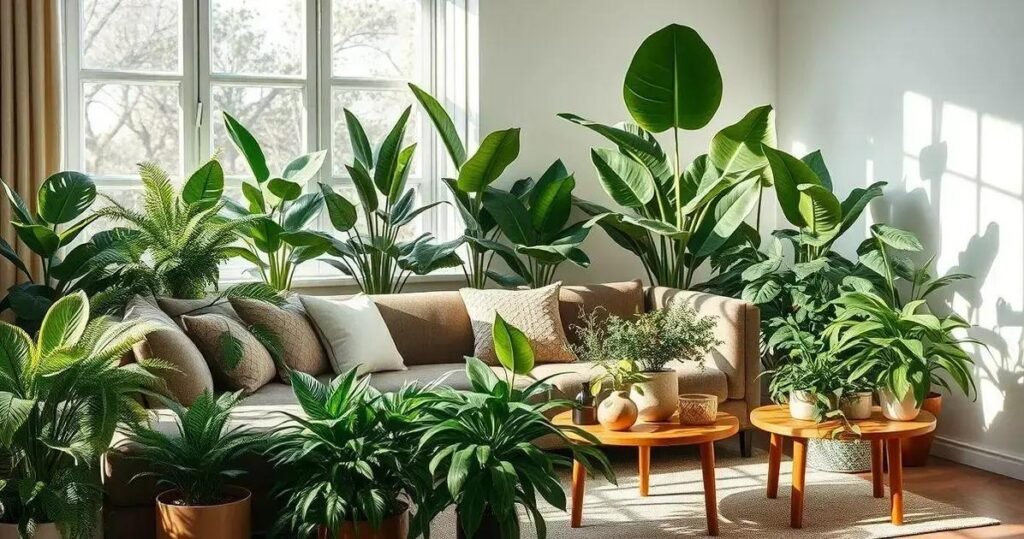 plantas na decoração