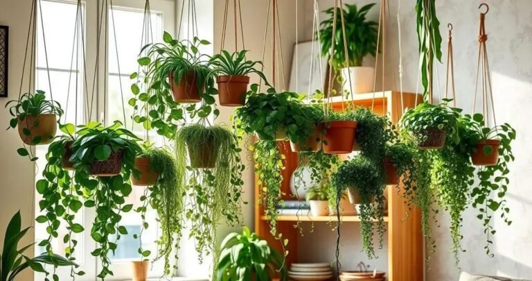 plantas pendentes