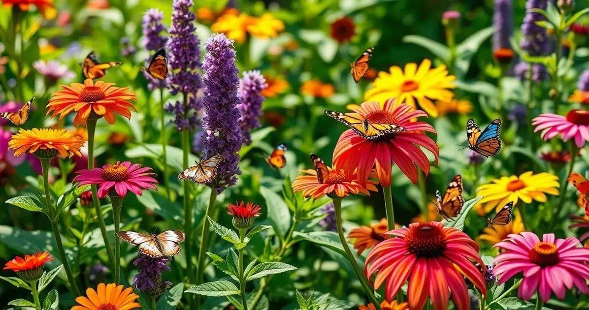 plantas que atraem borboletas