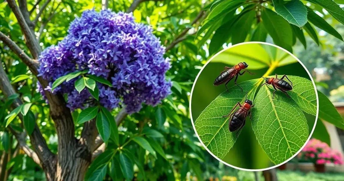 pragas no jacarandá