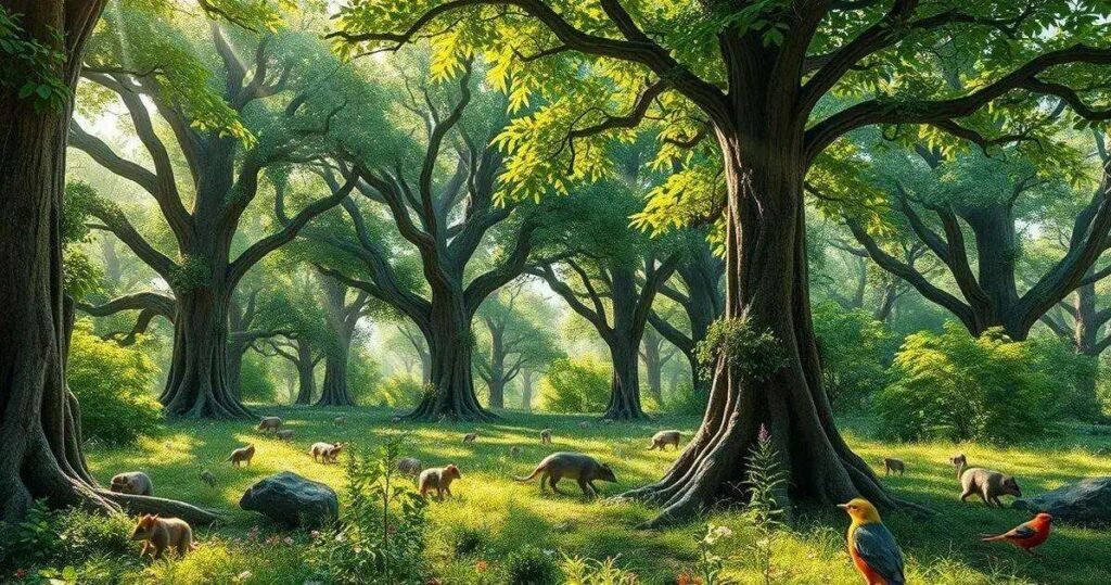 recuperação de areas degradadas com arvores