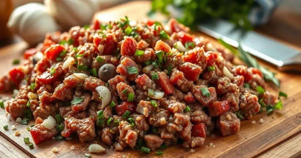 tempero para carne moída