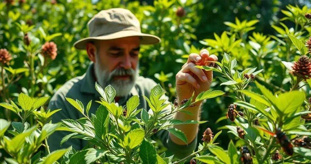 tipos de pragas de jardim