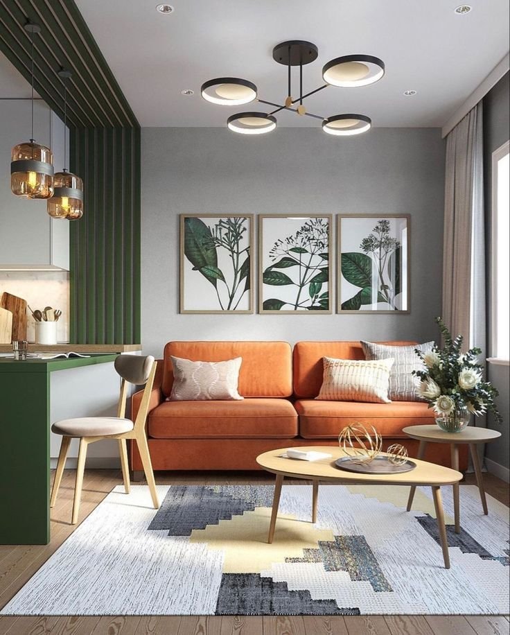 Terracota com verde ...