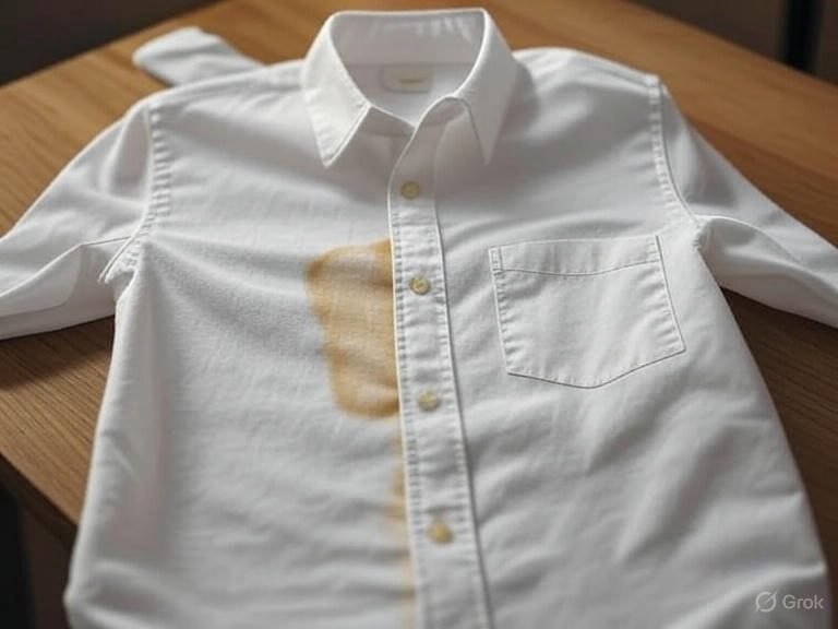 Como tirar mancha de shoyu da roupa?