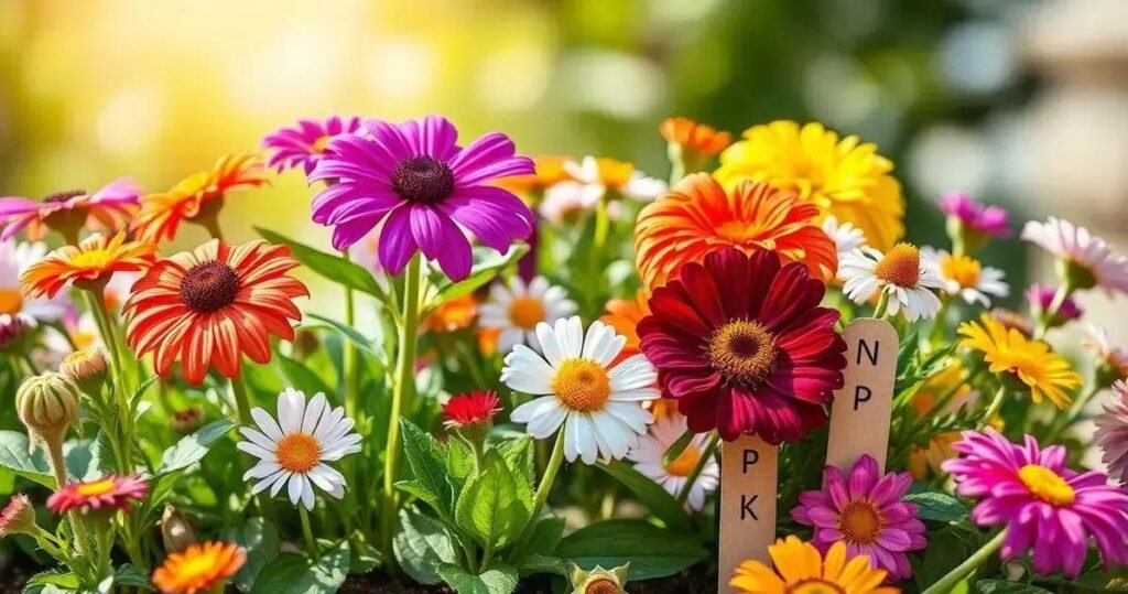 adubo NPK para flores