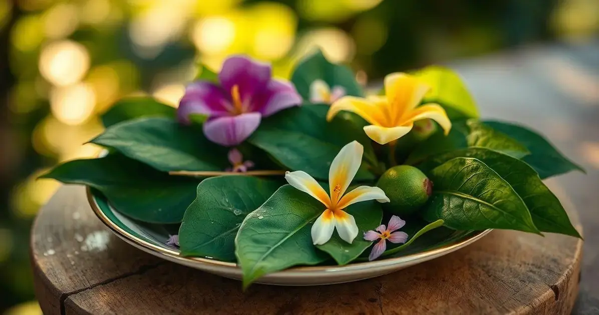 arvores no seu prato