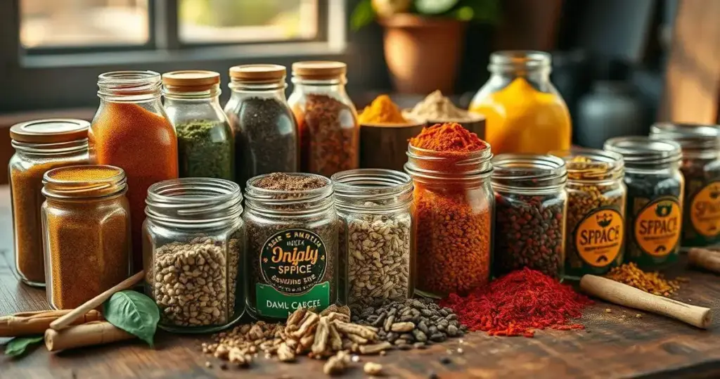 combinações de temperos