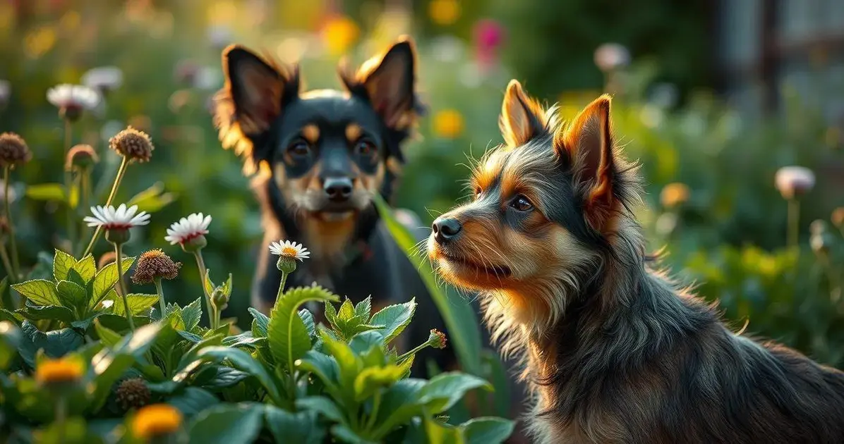 como afastar cachorros da horta