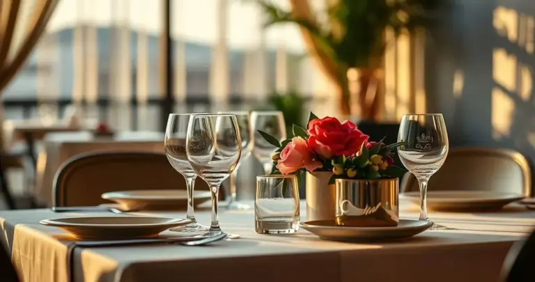 como arrumar a mesa de jantar formal