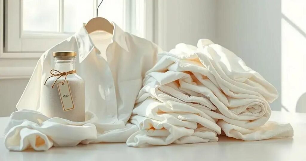 O Molho Milagroso que Deixa a Roupa Branca Parecendo Nova como colocar roupa de molho para branquear