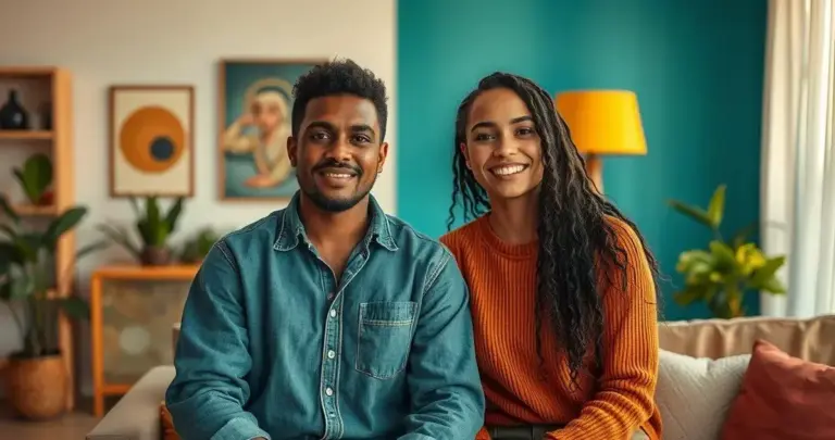 como combinar cores na decoração