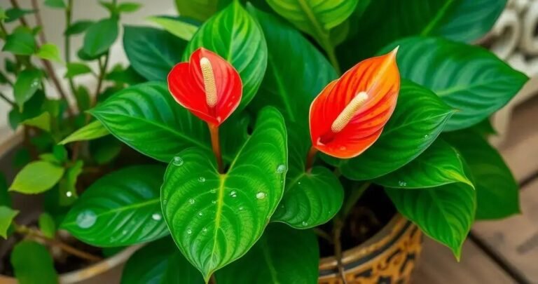 como cuidar de antúrios