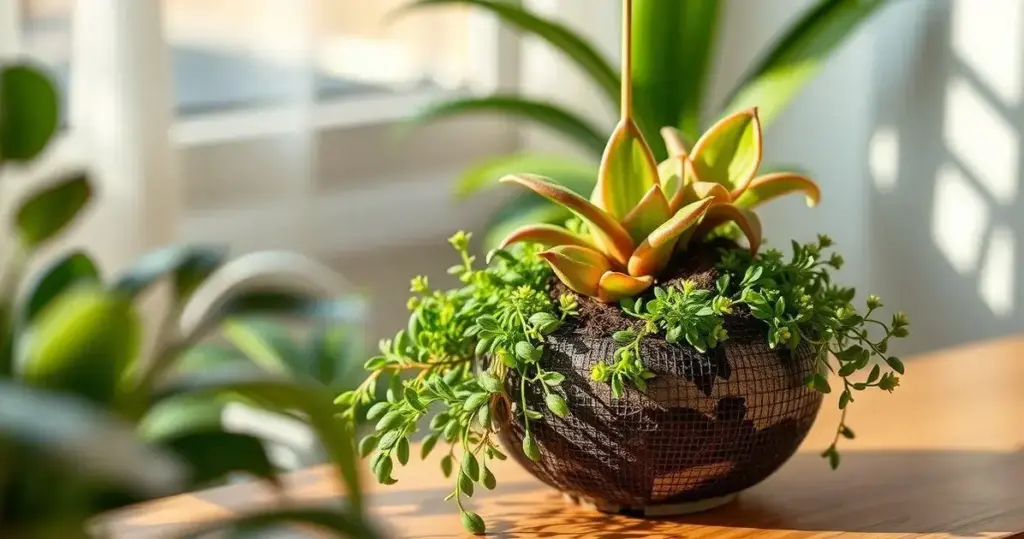 como fazer kokedama de orquídea