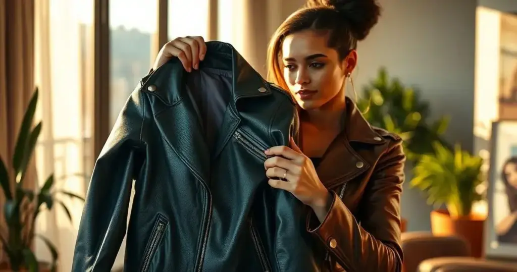 como lavar jaqueta de couro