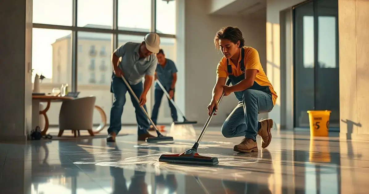 como limpar piso de porcelanato pós obra