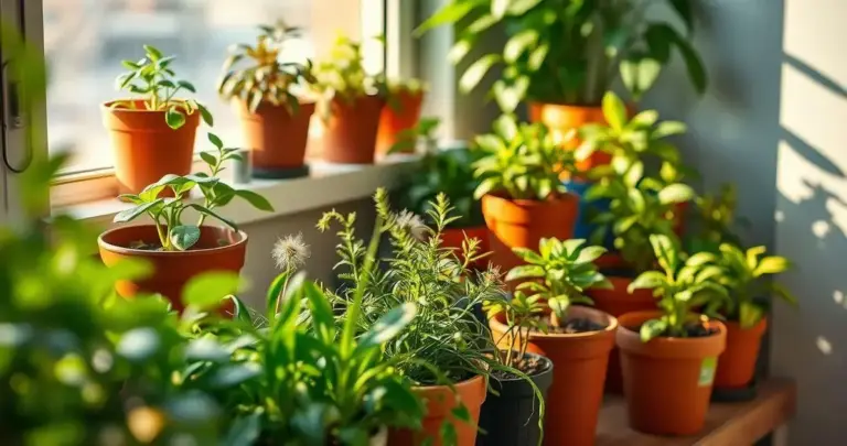 como montar uma horta em apartamento