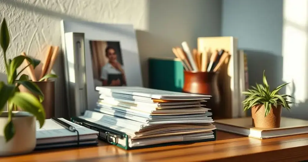 como organizar os documentos de casa