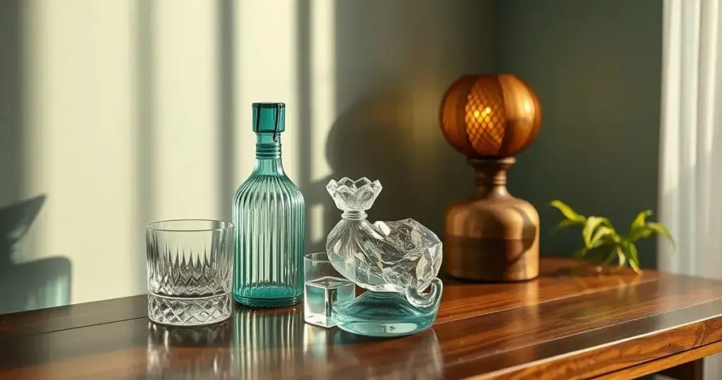 cristaleira na decoração