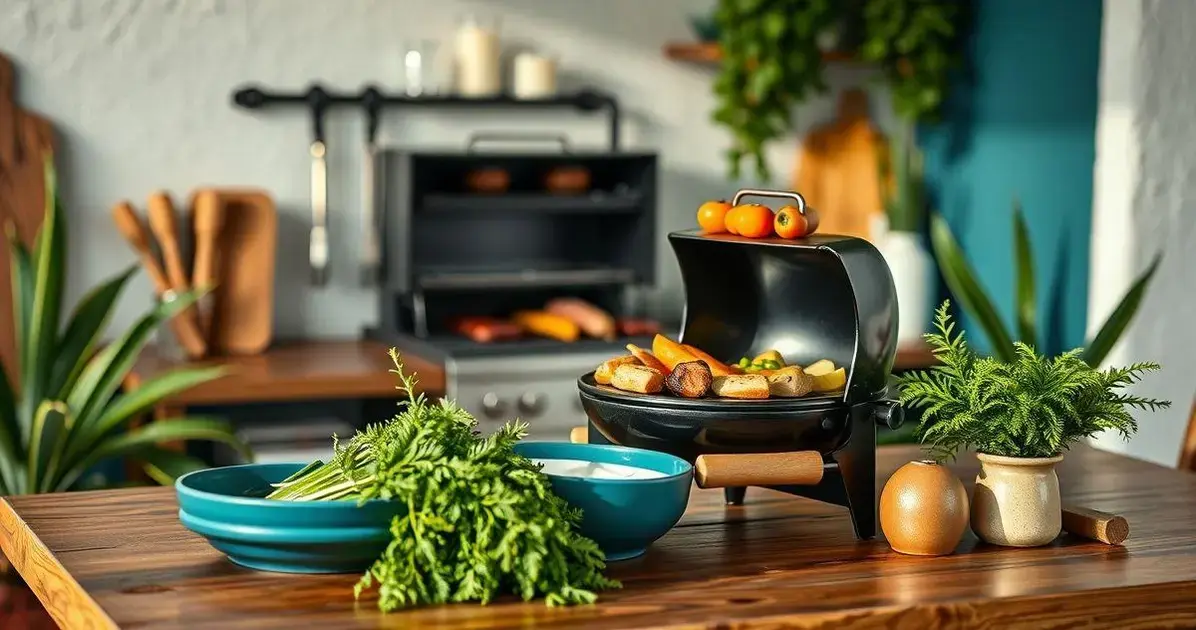 decoração de churrasqueira