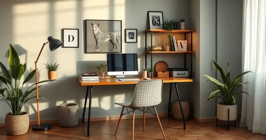 decoração de escritório