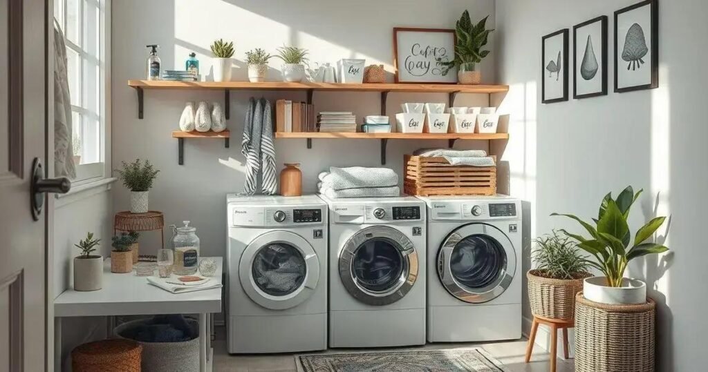 decoração de lavanderia