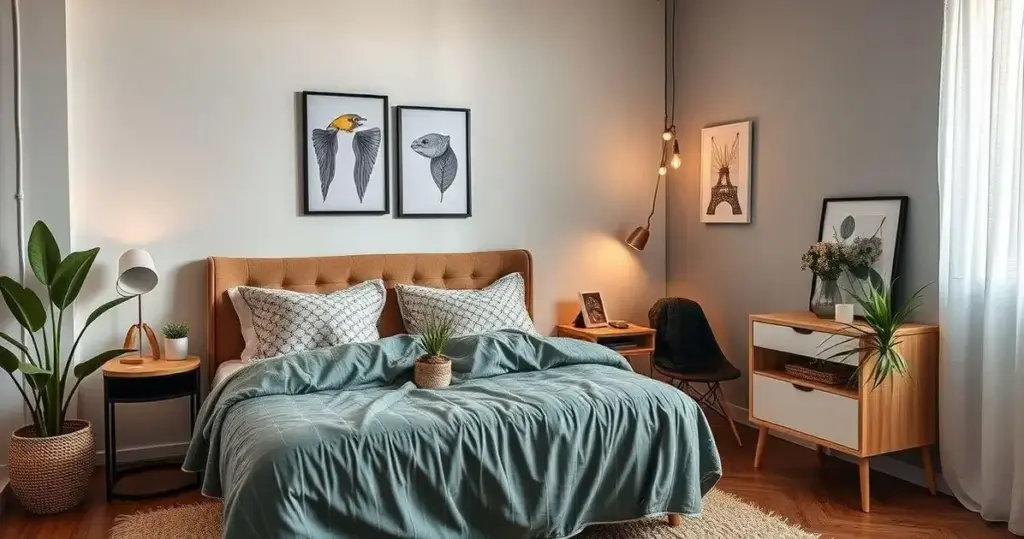 decoração de quarto feminino jovem