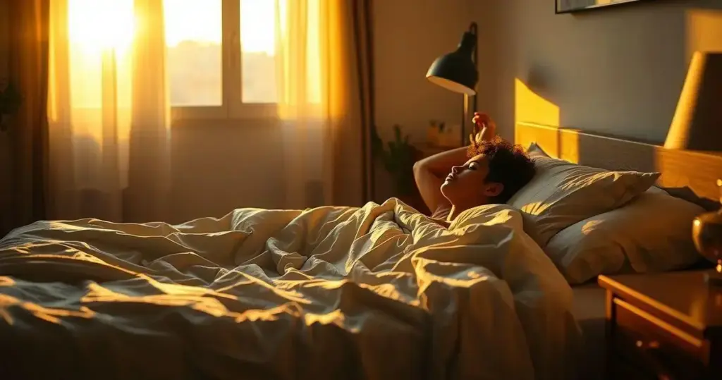 erros na iluminação do quarto