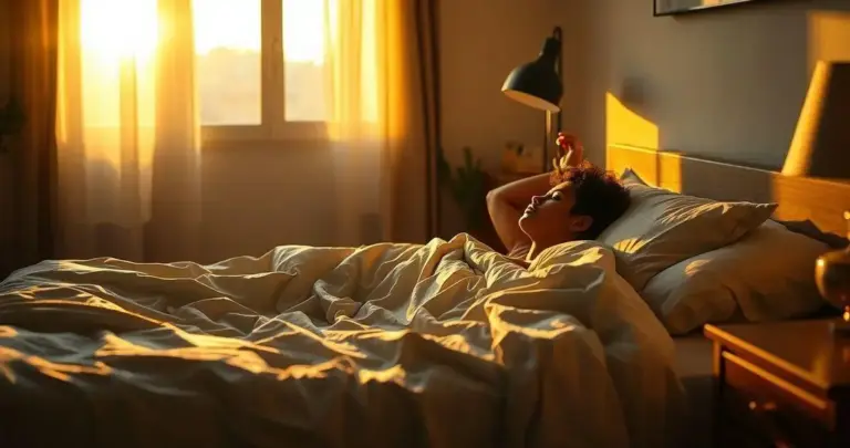 erros na iluminação do quarto