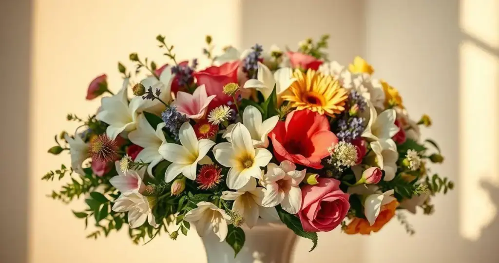 flores para batizado