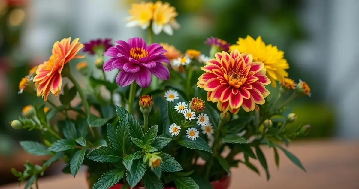 flores para canteiros pequenos