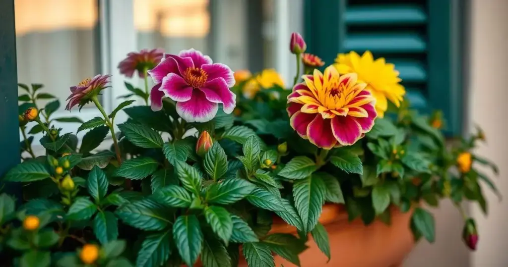 flores para cantos escuros da casa