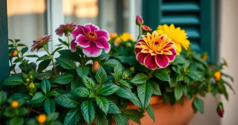 flores para cantos escuros da casa